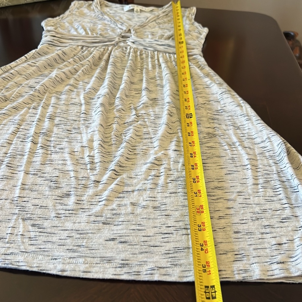 Max Studio Women’s knit Dress Vneck sleeveless Boho braided detail size Small - Picture 9 of 15